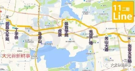 武汉地铁11号线最新线路图，开启城市交通枢纽新篇章