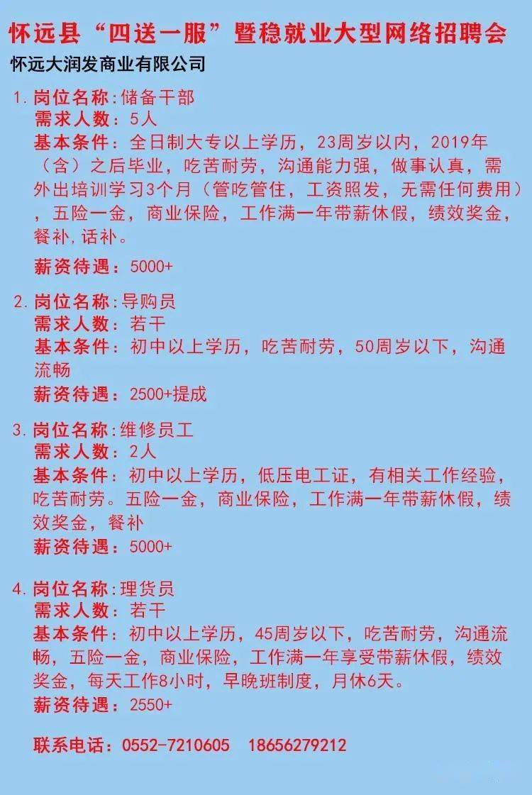 安徽潜山最新招聘信息汇总