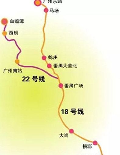 广州地铁18号线最新线路图揭秘，线路走向及其深远影响